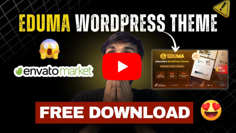 Eduma WordPress Theme – Complete Guide | Best LMS Education Theme ❤️